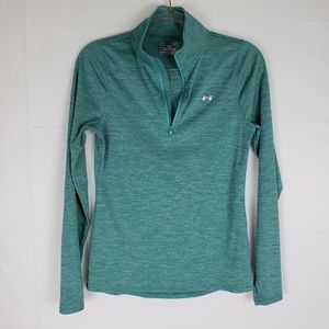 Under Armour training pullover top in teal size S